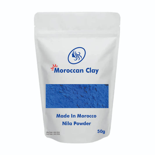 100% Original Moroccan Blue Nila Powder – 30g