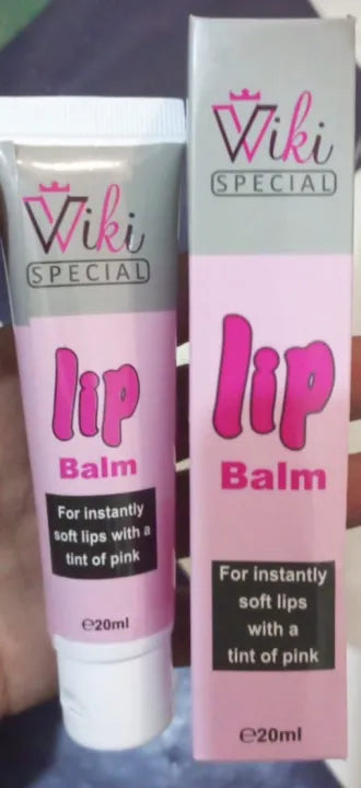 Wiki Special Lip Balm For Instantly Soft Lips With A Tint Of Pink